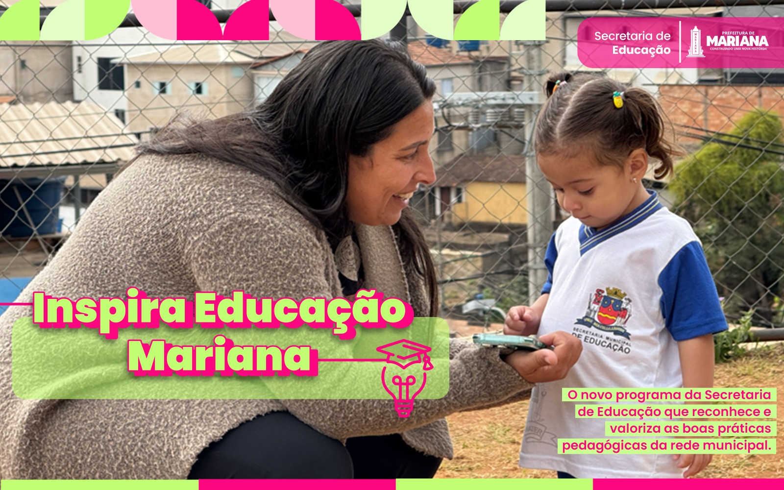 Programa “Inspira Educação Mariana” abre inscrições para reconhecimento de boas práticas pedagógicas